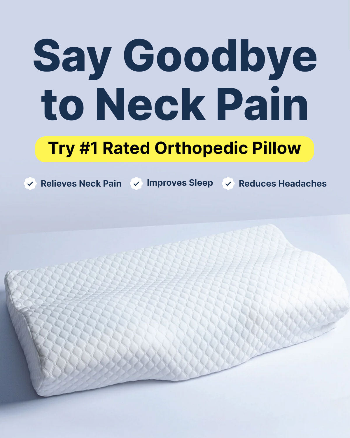 Wonder Pillow Orthopedic Pain Free Pillow – Wonder Slumber