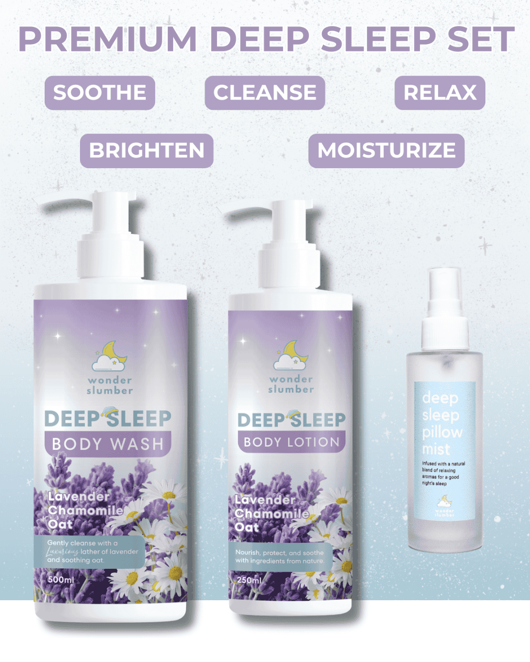 Wonder Slumber Deep Sleep Set