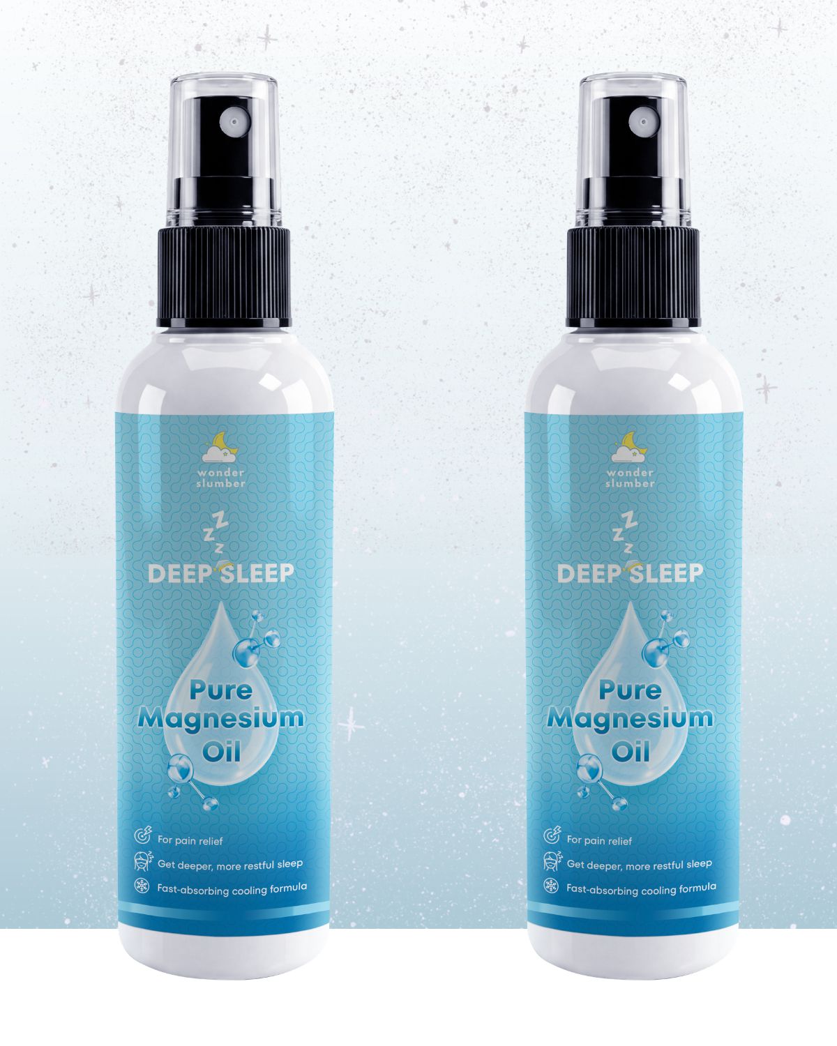 Deep Sleep Pure Magnesium Oil (100mL) - Neck & Back Spray for Pain Relief