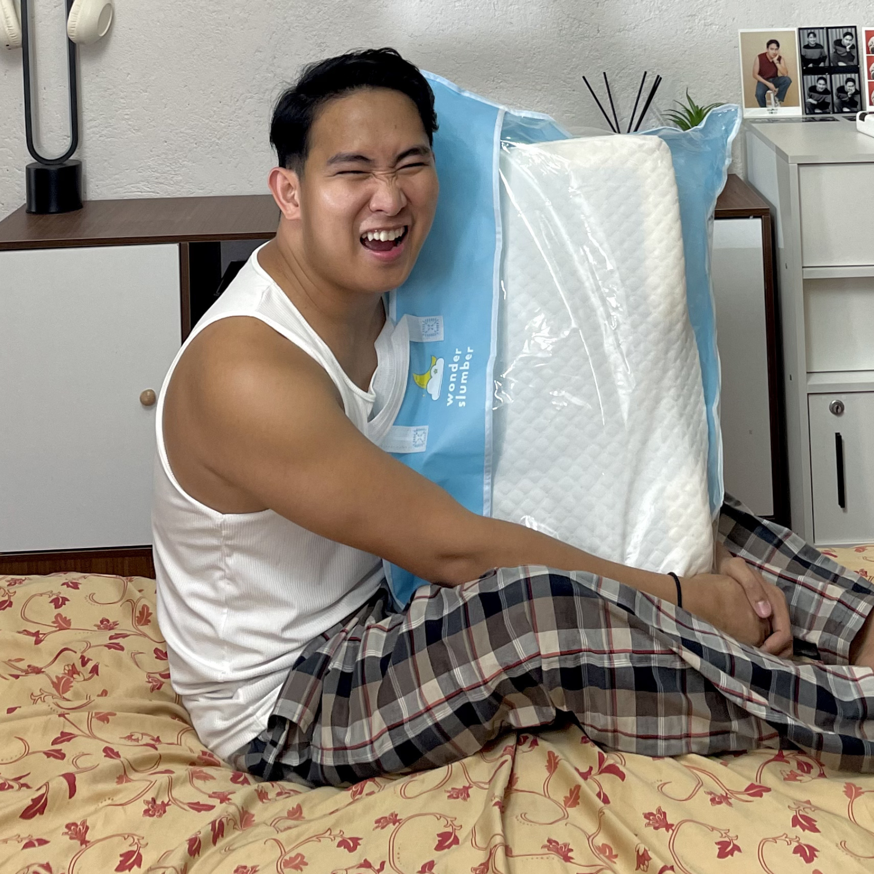 "It eases my neck pain and yes, works wonder!" - Mark