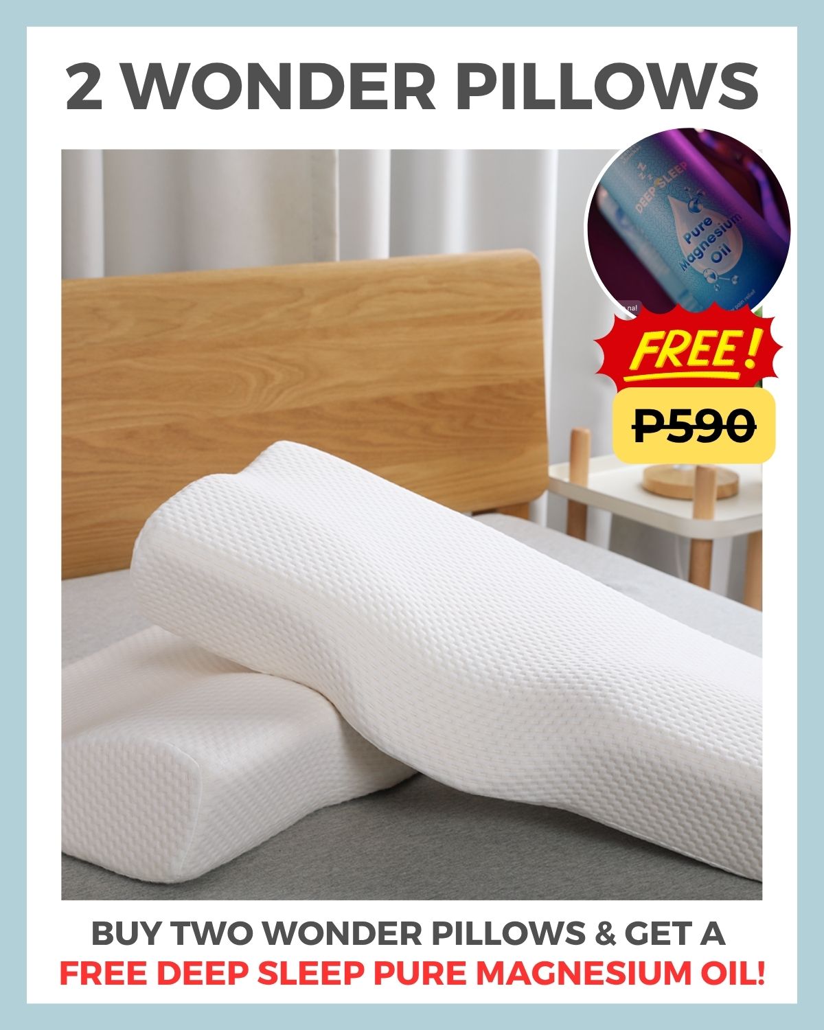Pillow Pack (2 Wonder Pillows)
