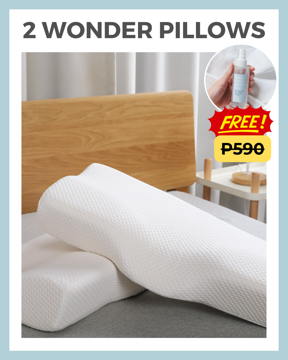 Wonder Pillow - Orthopedic Pain Free Pillow